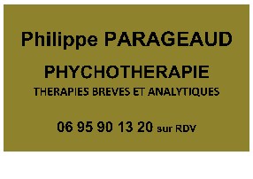 Philippe Parageaud, Psychothérapie à  Saint Jean d'Illac Saint Jean d'Illac